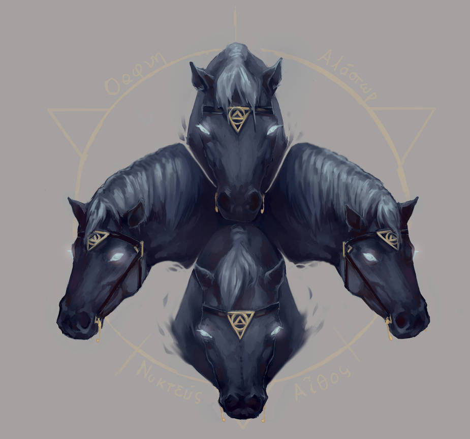 Hades' Hell Horses by Stigerea