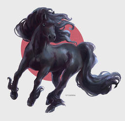 Black horse commish