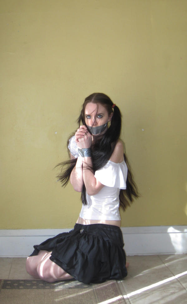 Otngagged torture glamour schoolgirl