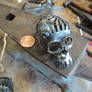 Miniature skull make 2 Gear head