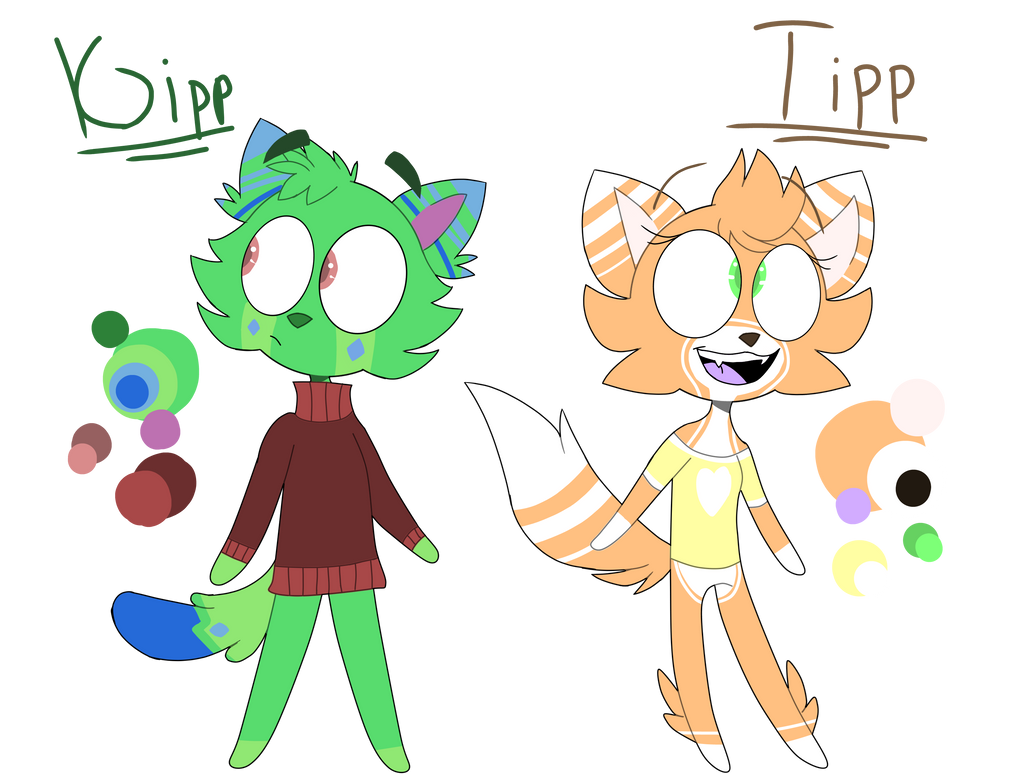 Kipp And Tipp Adopted Ocs By Theblanknbri On Deviantart