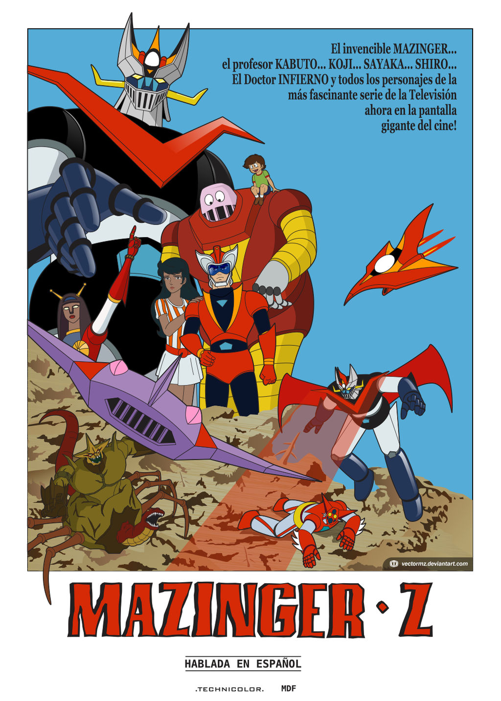 Mazinger Z Poster