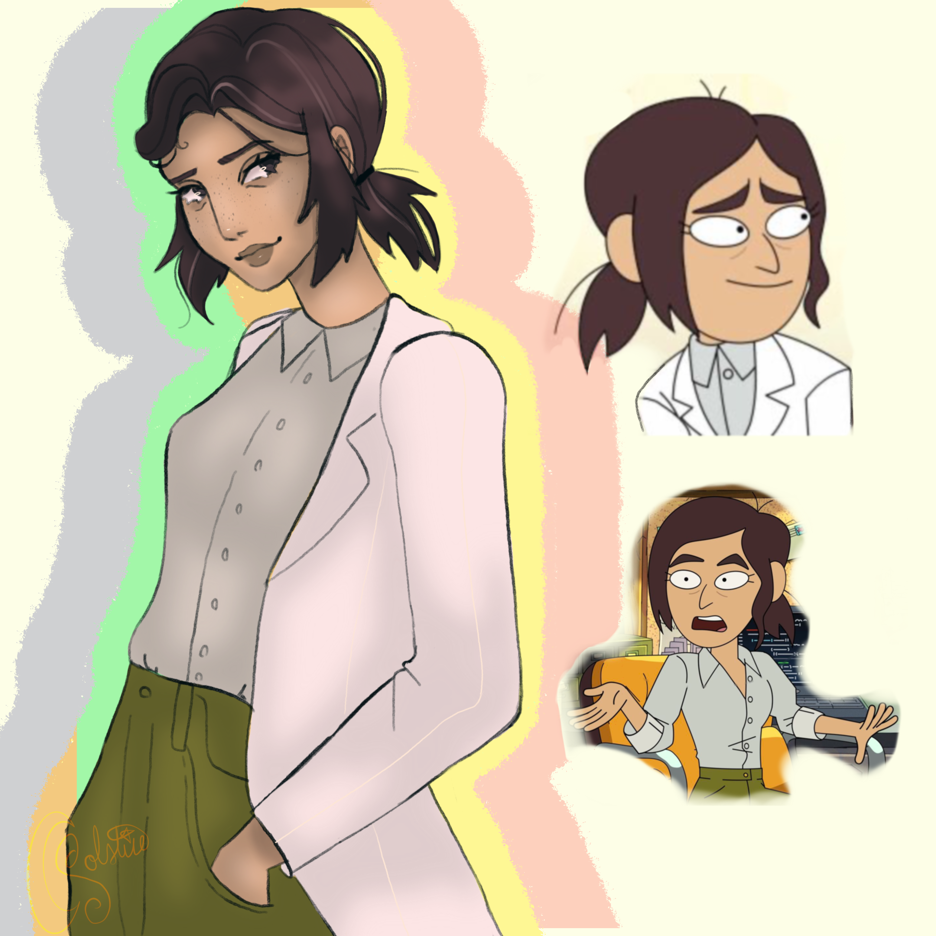 Regan Ridley Color Pallet {FAN ART} Reagan Ridley by furrysolstice on DeviantArt