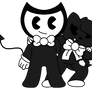 Bendy And Felicity (Commission)