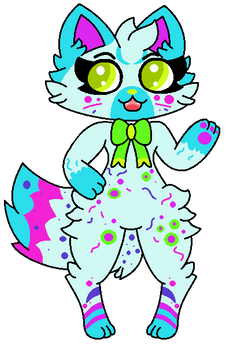 Say Hello To Confetti(New Character I adopted)