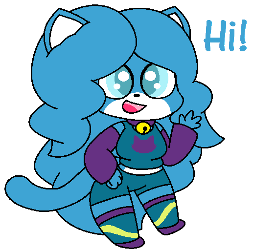 Sapphire Giving A Friendly Hi