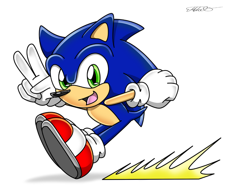 Chibi Sonic by Metal-CosxArt on DeviantArt