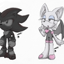 Random Retro Shadow Rouge and Amy