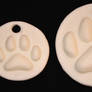 Fursuit Dog Tag Paw Print