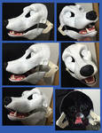 Canine Fursuit Resin Base by Metal-CosxArt