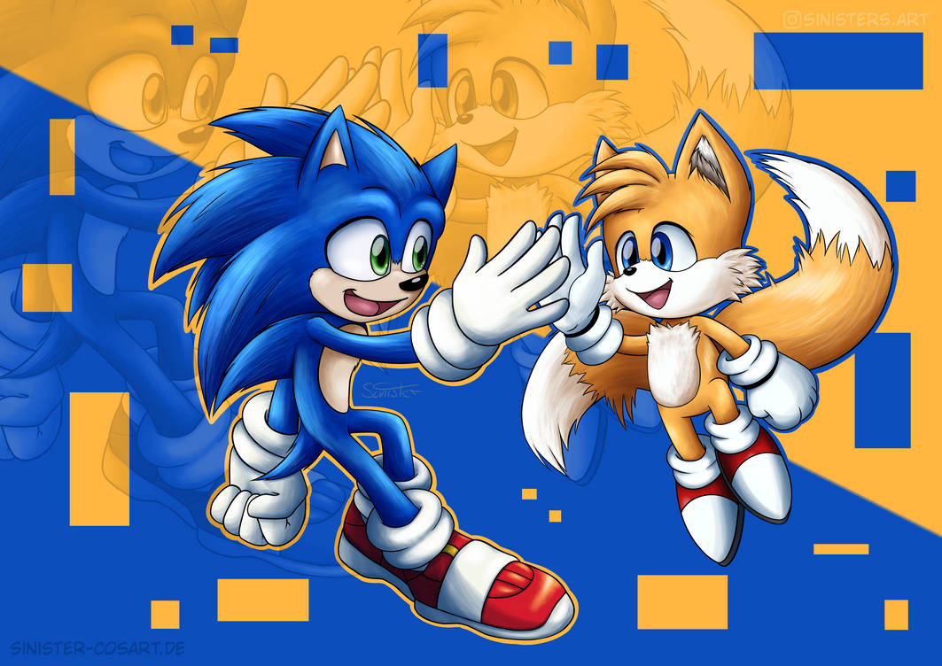 Sonic and Tails by Metal-CosxArt on DeviantArt