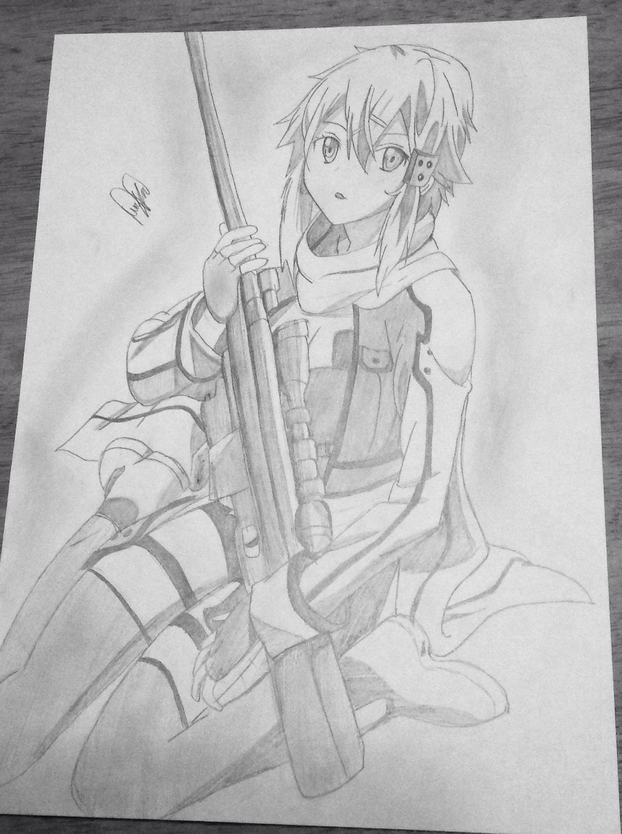 Sinon ~ Sword Art Online 2