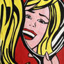 Girl in Mirror 1964 Lichtenstein