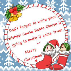 Holiday card-Merry Christmas by Geminithegardevoir