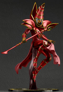 Red Dark Magician Model