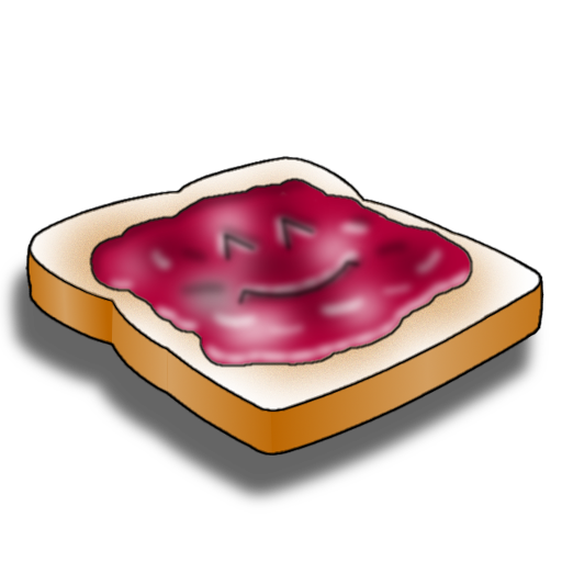 Toast and JAM! Banner Icon/Logo (512 x 512 pixels)