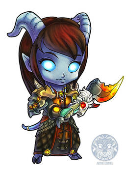 Chibi_World of Warcraft character