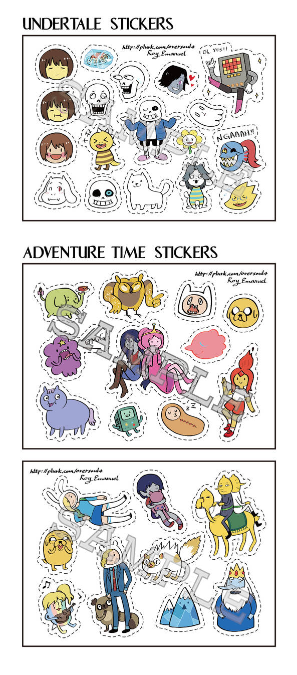 20171029 Fanmade Stickers! by oversoul4 on DeviantArt