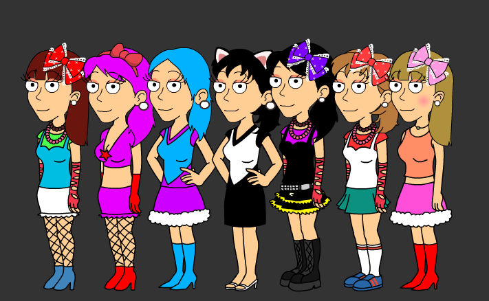 7 Girls Characters From GoAnimate by HyperRandy on DeviantArt