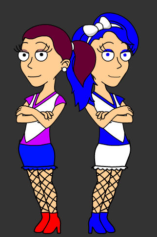 Hyper Randy Pam Julie and Raveena Wenny Sibling by HyperRandy on DeviantArt