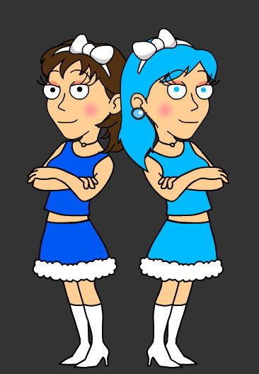 Hyper Randy IceBlue and Lapis Sibling by HyperRandy on DeviantArt