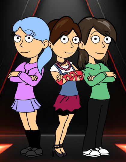 Hyper Randy Molly, Libby, and Andrea from goanimate by HyperRandy on DeviantArt