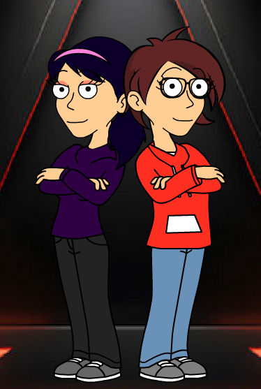 Hyper Randy Violet Parr and Katie Mitchell from goanimate by HyperRandy on DeviantArt