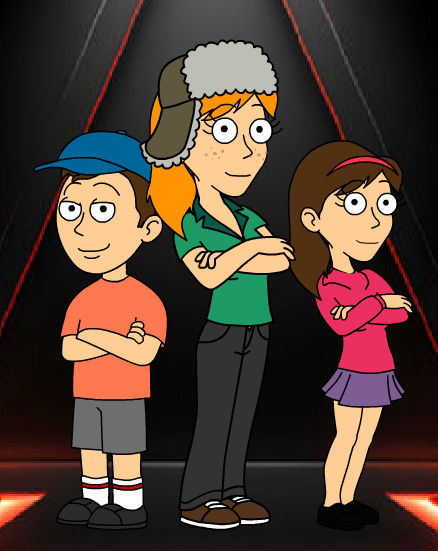 Hyper Randy Wendy, Mabel, and Dipper from goanimate by HyperRandy on DeviantArt