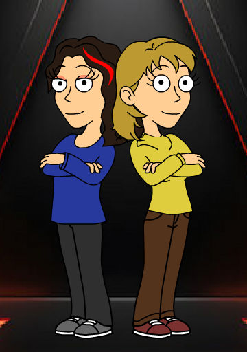 Val and Riley from goanimate by HyperRandy on DeviantArt
