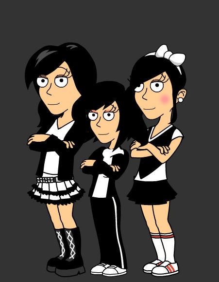 Hyper Randy Heather, Joelle and Noelle Sibling by HyperRandy on DeviantArt