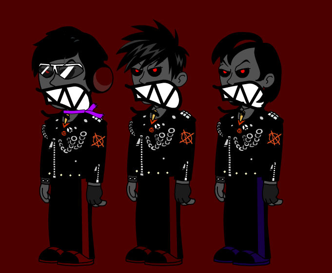 Hyper Randy Dark HyperAvalon, Dark Evan, and Dark Xenne Angry by HyperRandy on ...