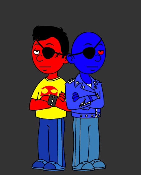 Hyper Randy Evil Caillou and Shadow Caillou by HyperRandy on DeviantArt