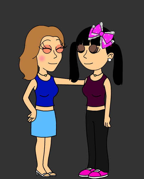 Hyper Randy Sara Hugs Taylor Trinason by HyperRandy on DeviantArt