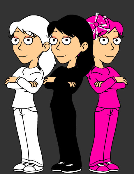 Hyper Randy Althea, Pink Althea, and White Althea Sibling by HyperRandy on DeviantArt