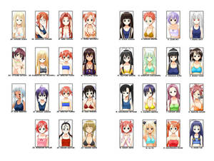 Negima Class 3-A Roster