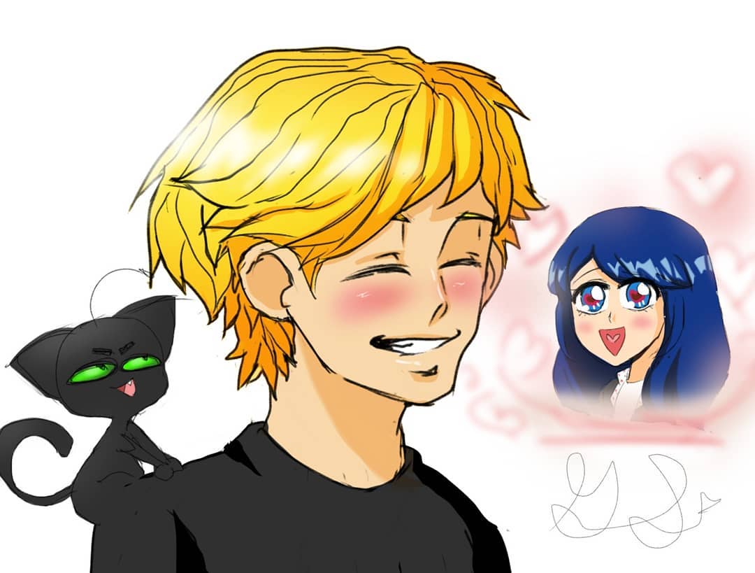 Adrienette fanart on LadyNoir--Adrienette - DeviantArt