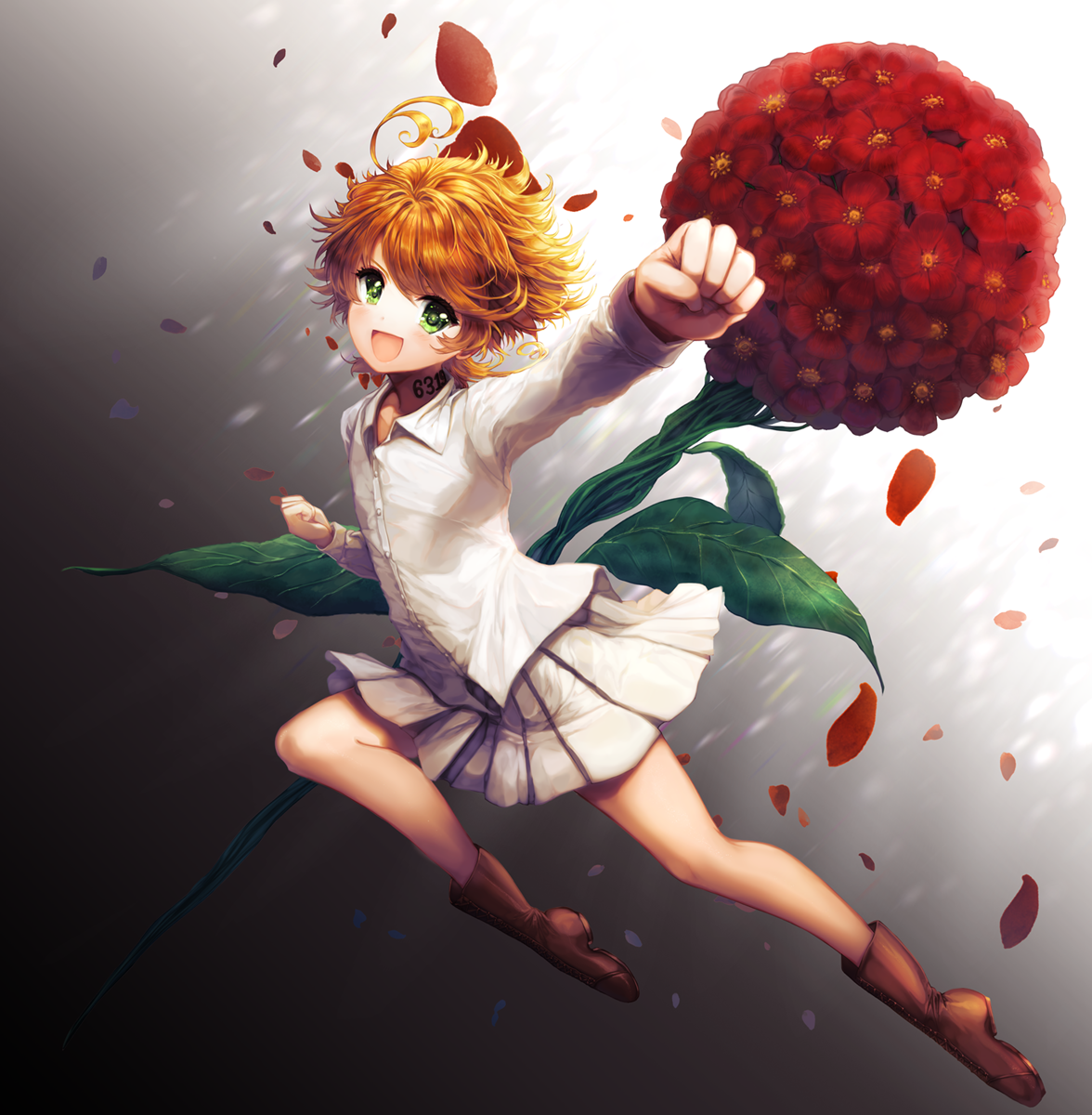 Emma {The Promised Neverland} by BiancaRoseART on DeviantArt