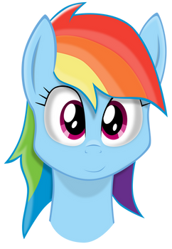 Simple Rainbow Dash