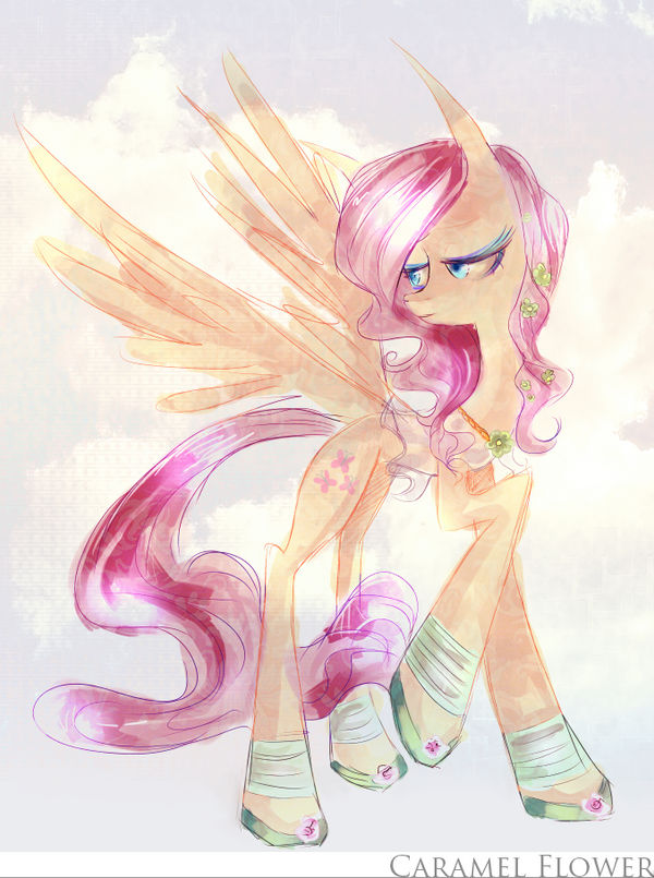 Flutterdaisy Fluttershy by CaramelFlower on DeviantArt