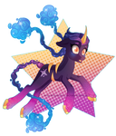 [AUCTION] Cosmog-inspired pony adopt 007 (CLOSED) by CaramelFlower