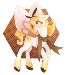 [AUCTION] Ribombee-inspired pony adopt 008(CLOSED)