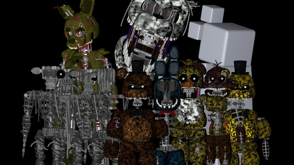 Five Nights at Freddy's - Nightmare Puppet by EvilOvoshch on DeviantArt