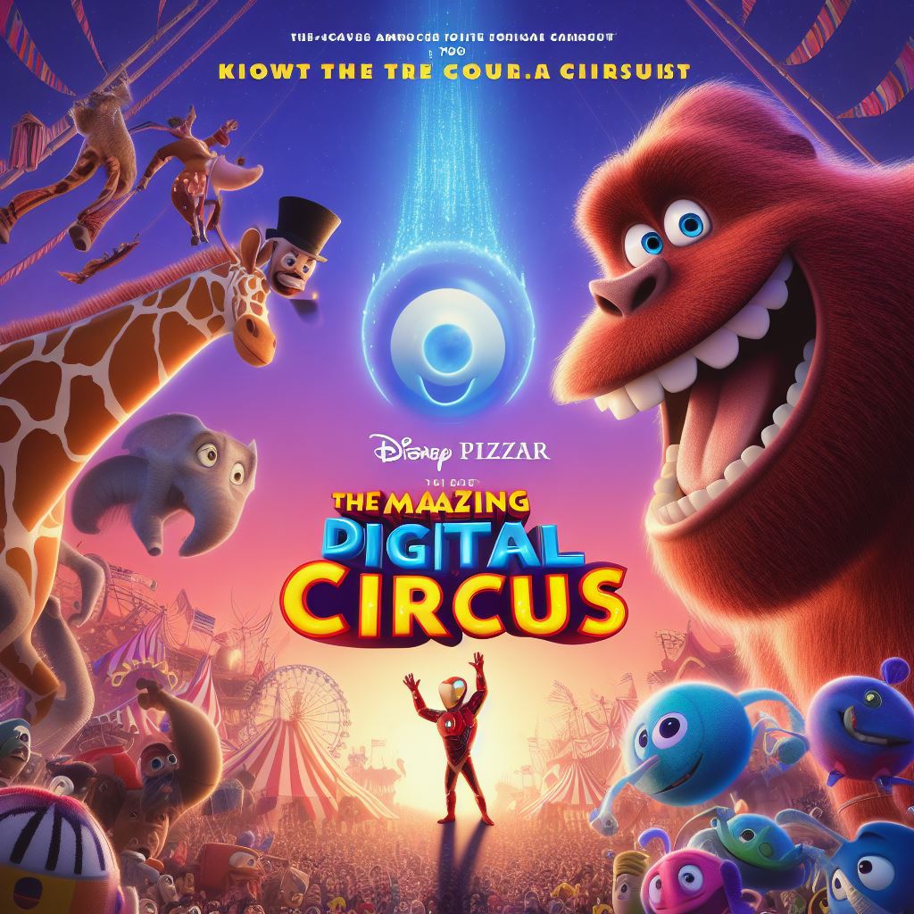 Pixar's The Amazing Digital Circus (AI) Poster 6 by TheDankBoi69 on