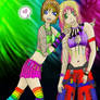 Rave girls- Practice art