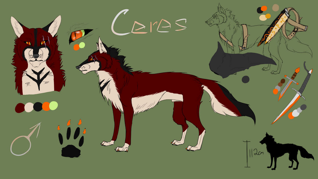 Refsheet for Ceres 10.5. by KingiShaga on DeviantArt