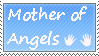 Mother of angels - stamp