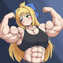 Ai Muscle Girl Flexing (Ristarte Causious Hero)