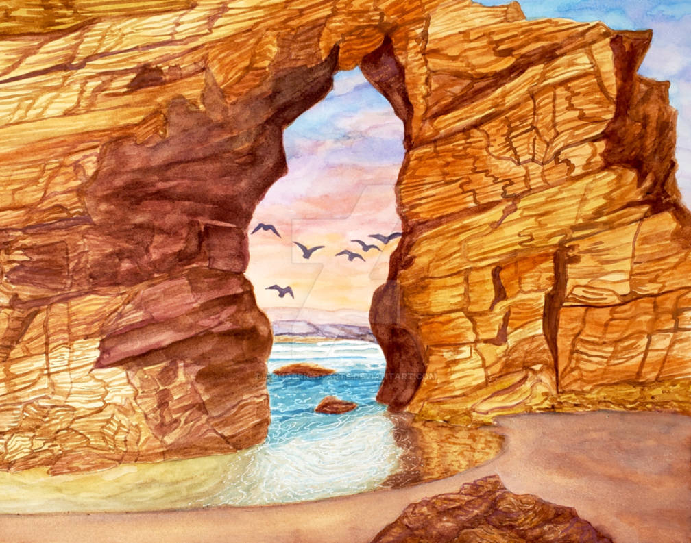 Golden Arch by AquaBrightArts on DeviantArt