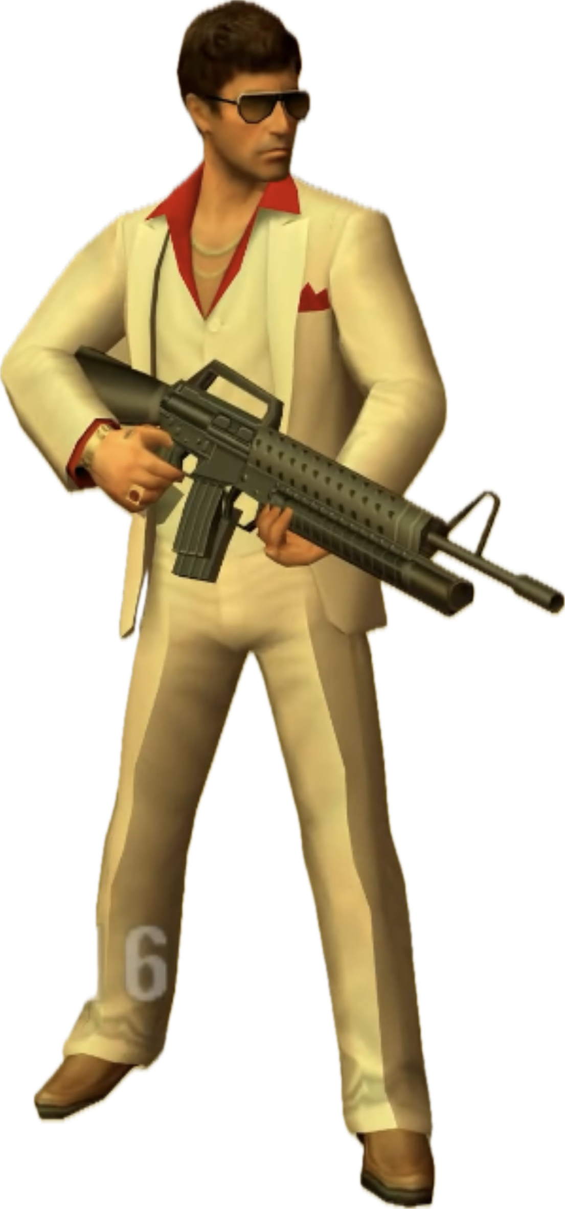 Tony Montana with m16 grenade launcher render by Landontribalchief on ...