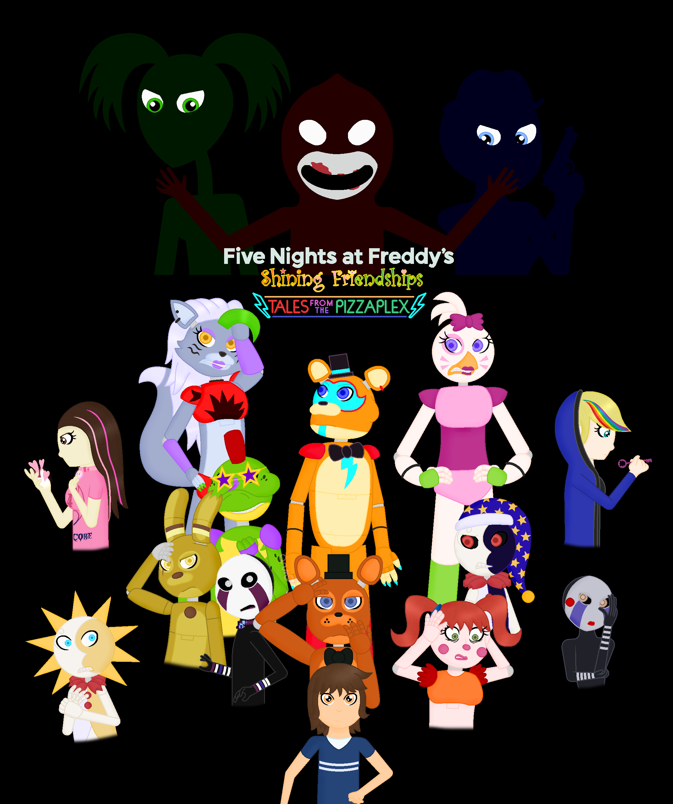 Mini Freddy's - Five nights at Freddy's 4 by J04C0 on DeviantArt